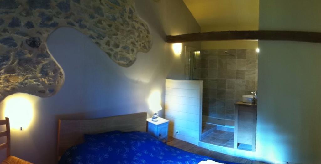 Saint-Christophe  Le Moulin De Douzy B&B 객실 사진